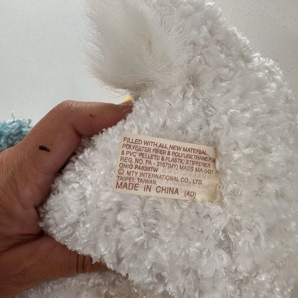 Dan Dee Collectors Choice Plush Duck Bunny‎ Ears 12